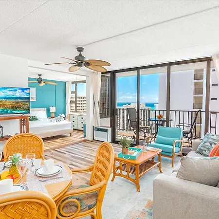 Charming 1Br: Waikiki Banyan, Ocean View + Parking Apartamento Honolulu Exterior foto