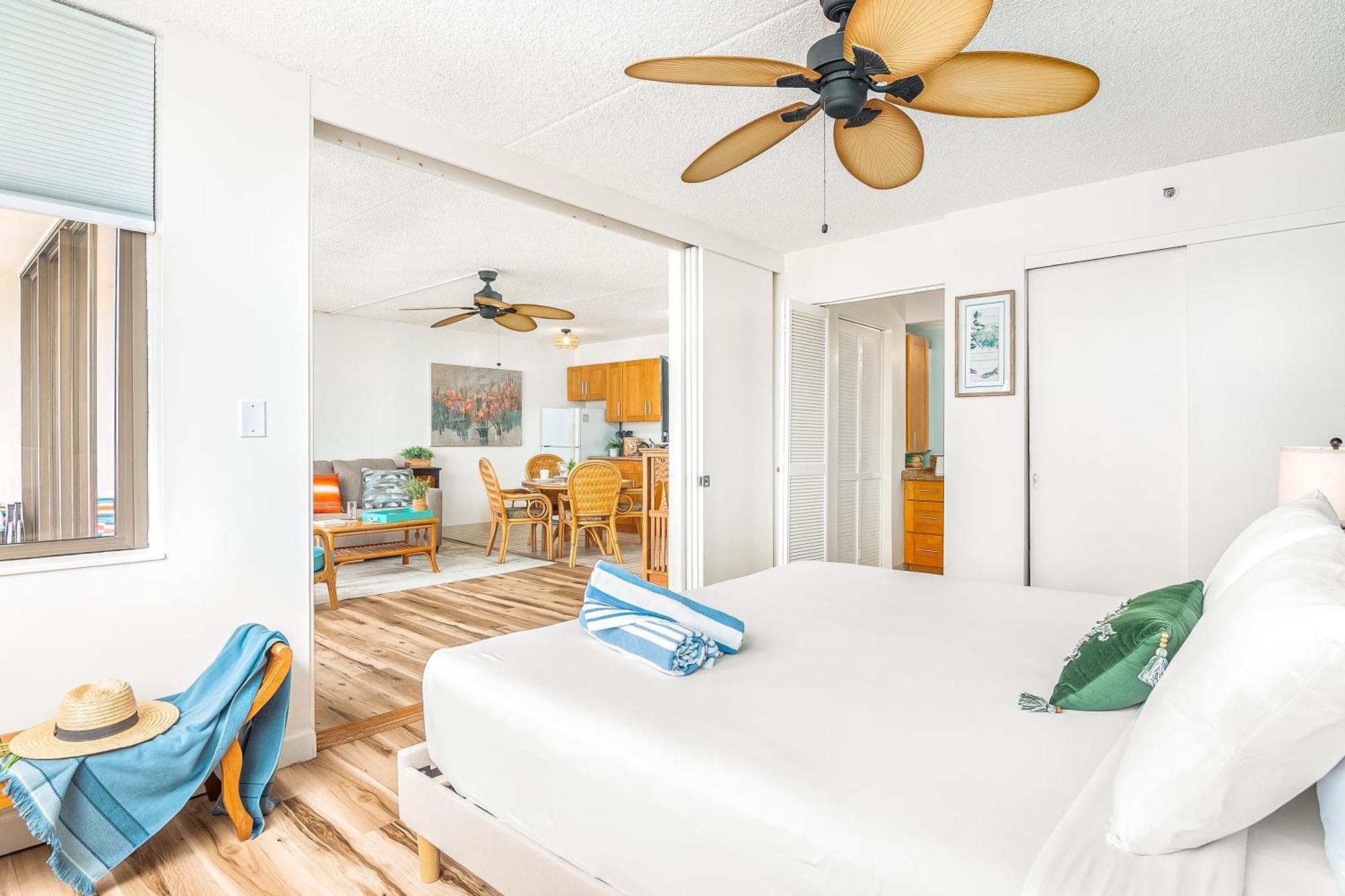 Charming 1br: Waikiki Banyan, Ocean View + Parking Honolulu
